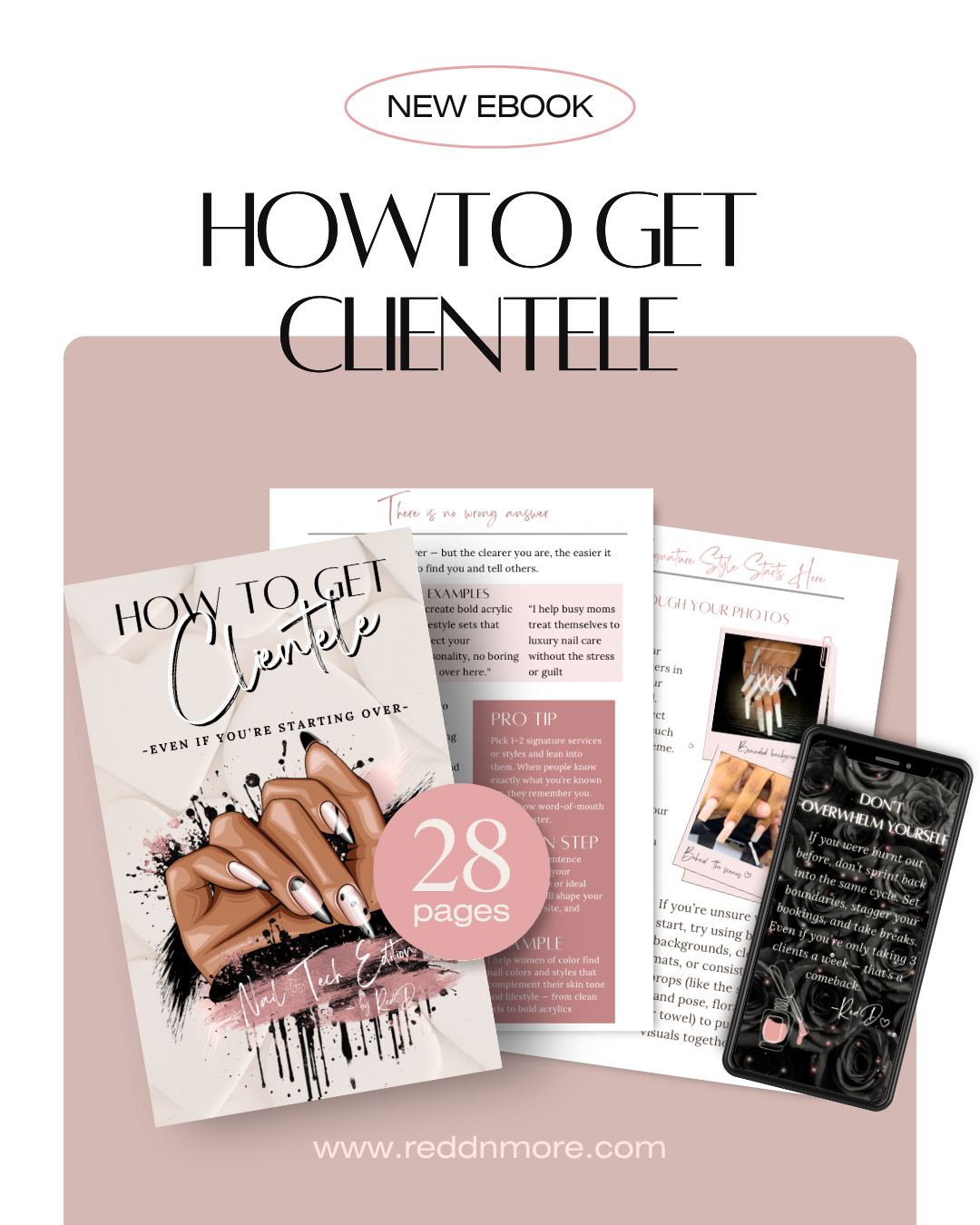 How To Get Clientele (Nail Tech Edition) E-Book
