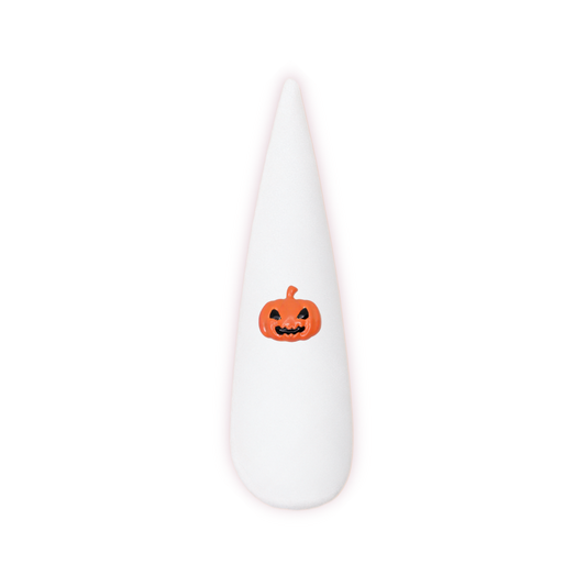 Grumpy Pumpkin Nail Charm