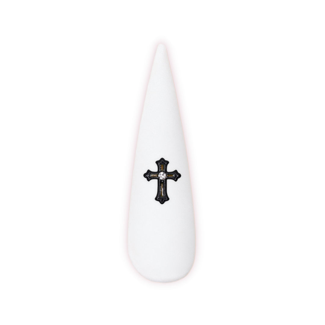 Cross Nail Charm
