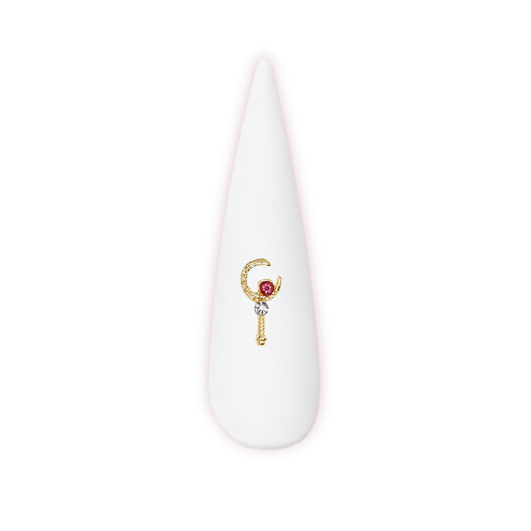 Moonbeam Scepter Nail Charm